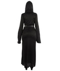 Adult Women Grim Reaper Costume | Black Halloween Costume