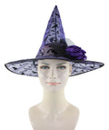 purple and black witch