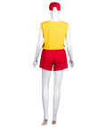 Adult Women's Lifeguard TV/Movie Costume , Red & Yellow Cosplay Costume