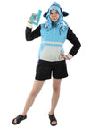 Adult Women Gaming Costume |  Blue Cosplay Costume