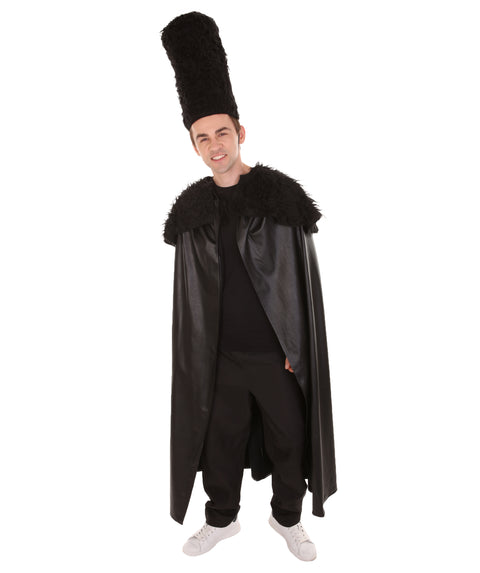black fur costume