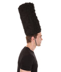 Adult Men's English British Royal Guard Hat 15 inches Tall | Black Costume Accessories