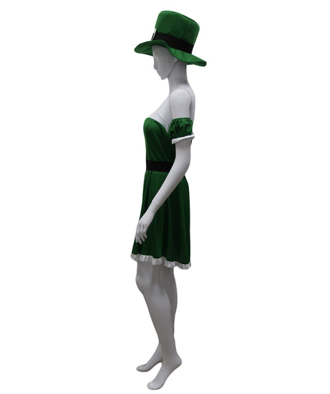 Adult Women's Spank Me I'm Irish Leprechaun Costume HC-698 - HalloweenPartyOnline