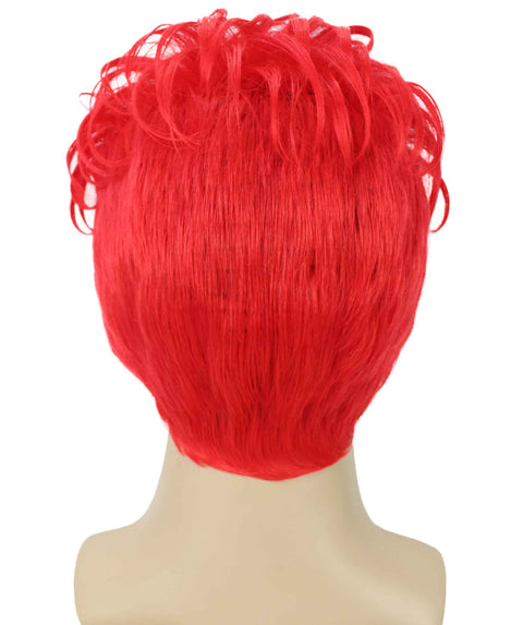 90's Rave Guy Red Wig