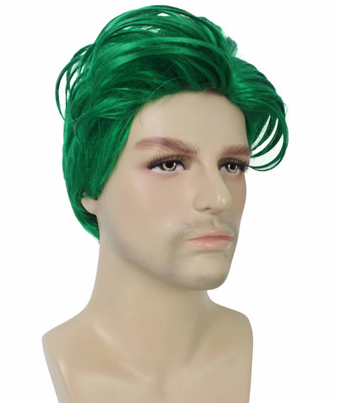 90's Rave Guy Green Wig