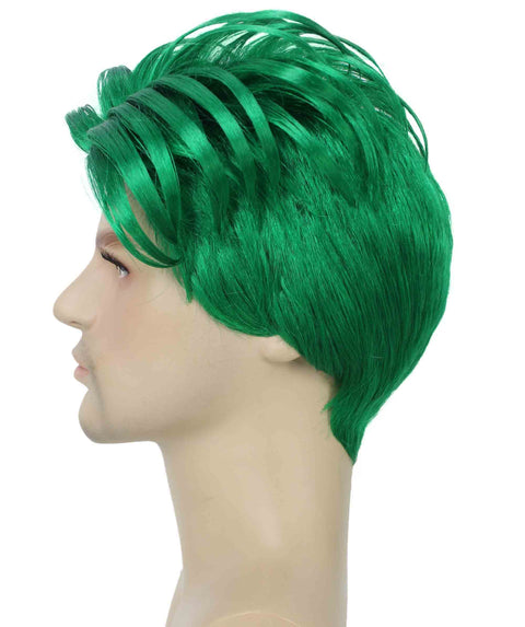 90's Rave Guy Green Wig