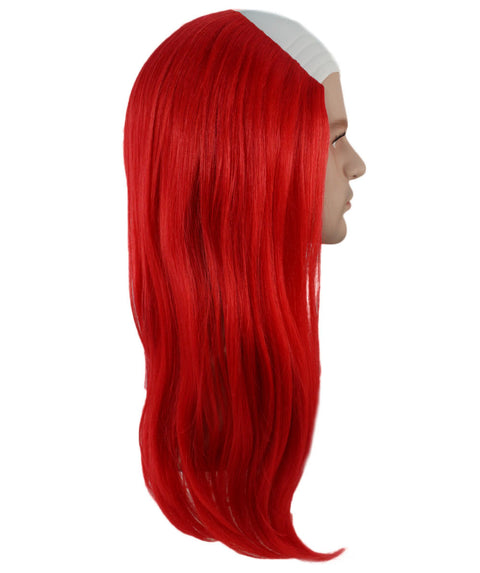 Creepy Clown Red Scary Wig