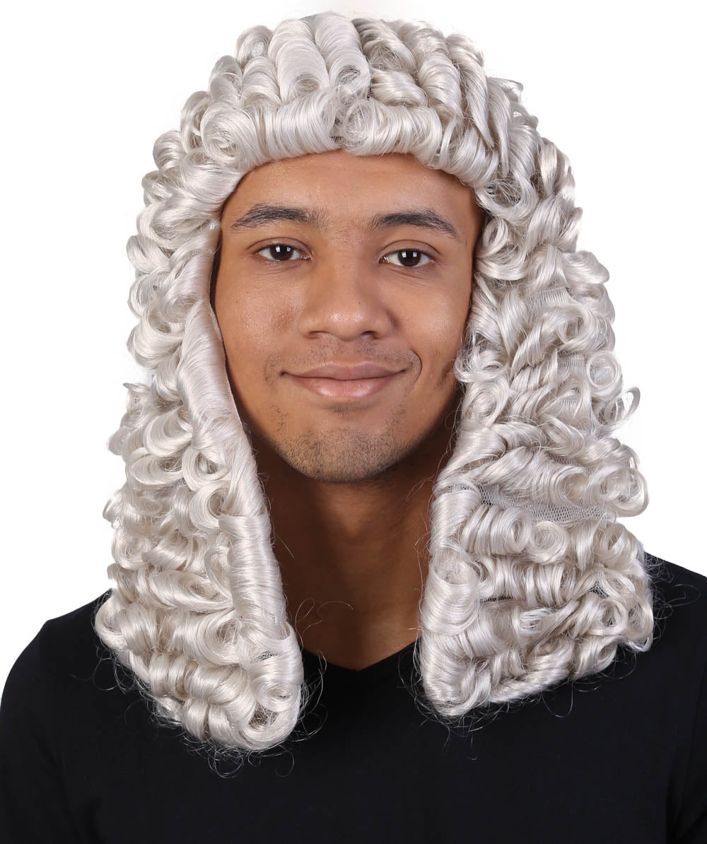 Colonial Judge Wig - HalloweenPartyOnline