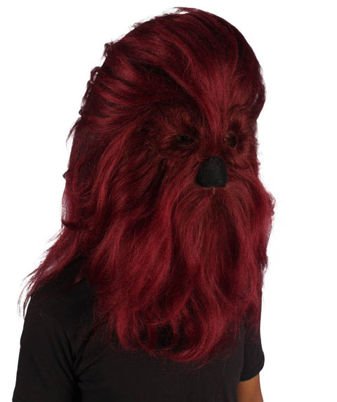Unisex Long Hairy Warrior Ape Military Leader Resistance Fighter | Light Brown Cosplay Wigs | Premium Breathable Capless Cap