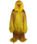 Yellow Unisex Long Hairy Warrior Ape Military