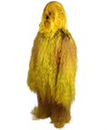 Yellow Unisex Long Hairy Warrior Ape Military