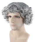 Gray Curly Wig