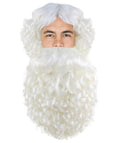 White Merry Christmas Wig