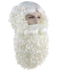 White Merry Christmas Wig