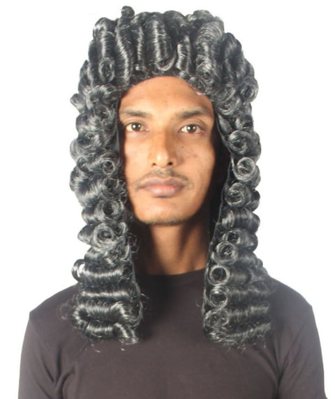 Colonial Judge Mens Wig | Black Historical Wigs