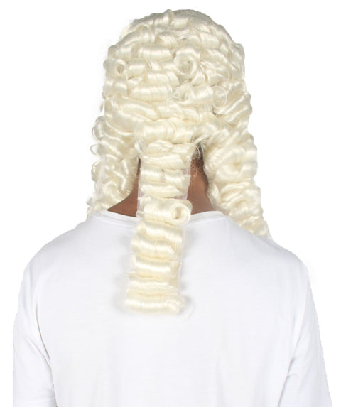 Curly Colonial Judge Wig