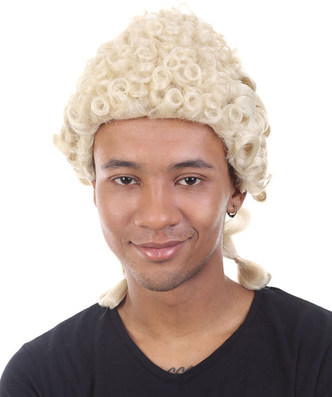 Adult Men's Colonial Judge Wigs