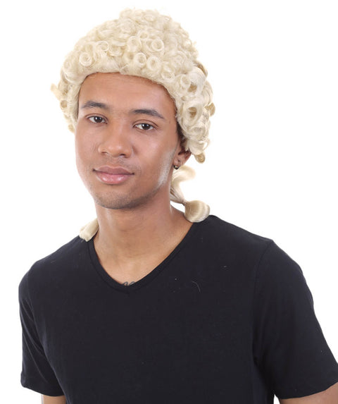 Adult Men's Colonial Judge Wigs