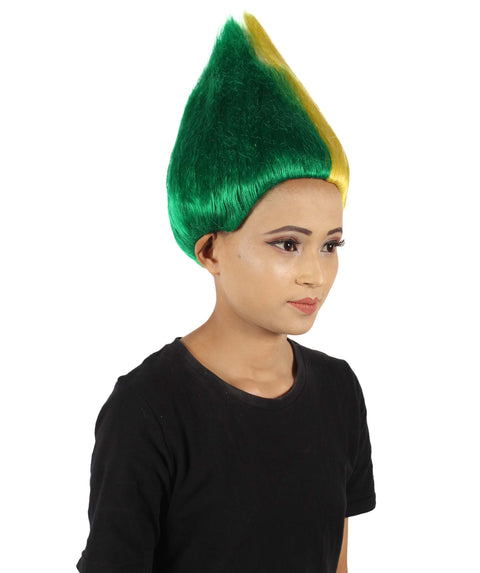 Green troll Wig