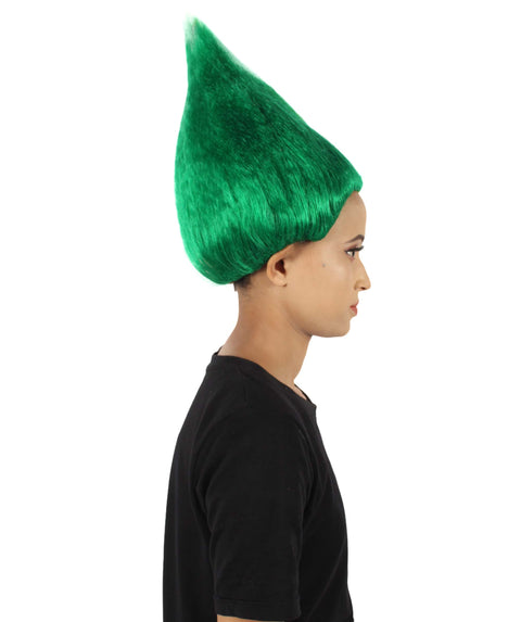 Green troll Wig