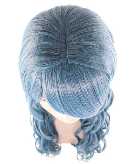 Blue Halloween Wig