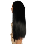 Long Black Witch Wig