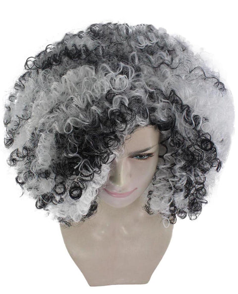 Witch Two-tone Afro Wig