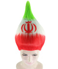Iran Flag Troll Wig