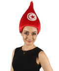 Tunisia Flag Troll Wig