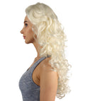 Colonial Lady Blonde Curly Cosplay Wig
