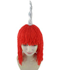 Womens Unicorn Horn Doll Wig 