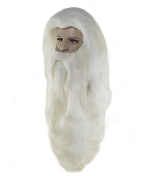 Long Santa Claus Wig And Beard Set