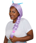 Womens Breakfast Wig , Brown Celebrity Wigs , Premium Breathable Capless Cap