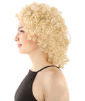 HPO Adult Women's Royalty Queen Curly Wig | Multiple Color Options | Premium Breathable Capless Cap