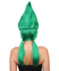 Green Dwarf Double Ponytails Wig