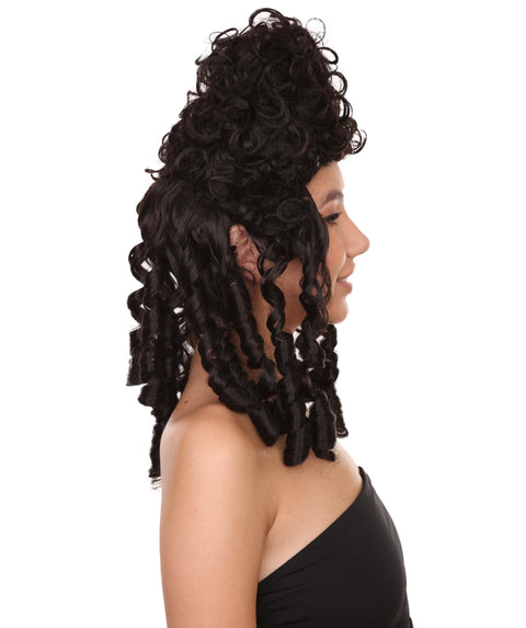 Renaissance Curly Dark Brown Wig