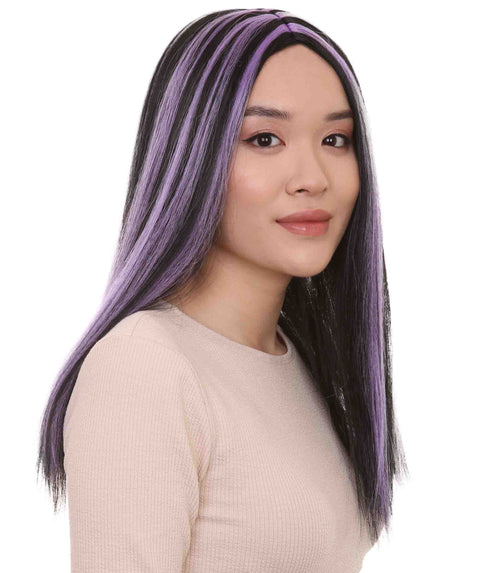 Long Straight Horror Crimped Wig