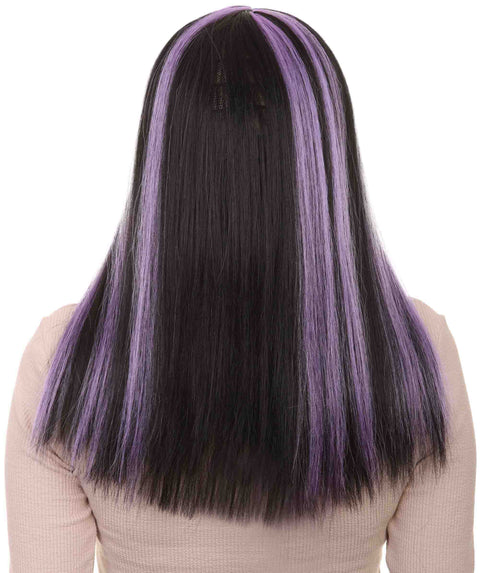 Long Straight Horror Crimped Wig