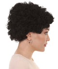 Black Afro Unisex Wig | Jumbo Super Size Cosplay Halloween Wig | Premium Breathable Capless Cap