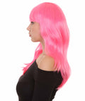 long Pink Fancy Wig