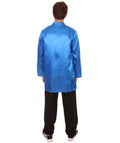 Blue Martial Arts Costume