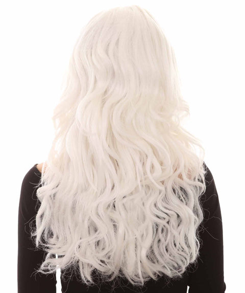 Women's Glow-In-The-Dark Long Curly Wig