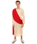 Adult Men's Jesus Religious Costume |  Red and Beige Cosplay Costume