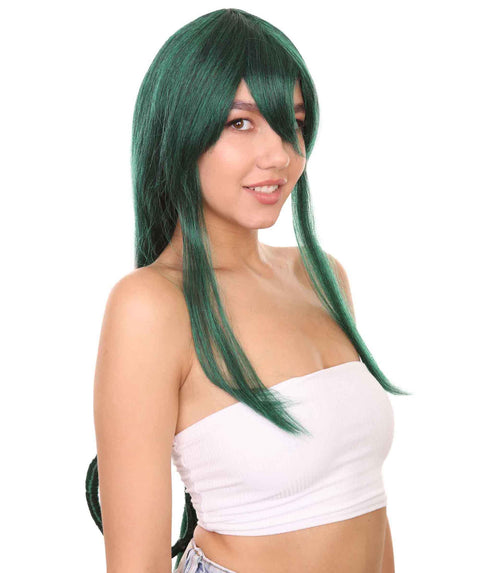 Adult Women's 34" Inch Extra Long Length Halloween Cosplay Student of Hero's Wig, Synthetic Soft Fiber Hair, Perfect for your next Conventiton and Group Anime Party! | HPO
