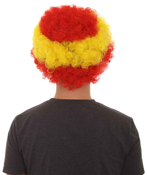 sport afro wig