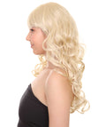 Blonde Long Curly Wig 
