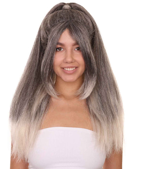 Adult Women's 26" Inch Extra Long Length Halloween American Singer Actress Costume Wig, Synthetic Soft Fiber Hair, Perfect for your next Convention and Group Anime Party! | HPO