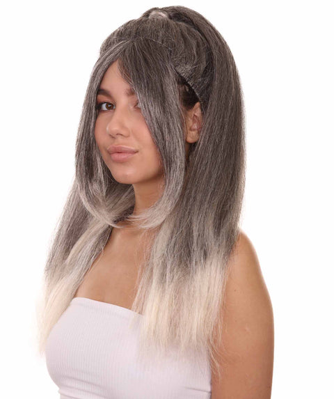 Adult Women's 26" Inch Extra Long Length Halloween American Singer Actress Costume Wig, Synthetic Soft Fiber Hair, Perfect for your next Convention and Group Anime Party! | HPO