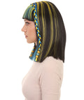 Medium Straight Styles Multi Color Wig