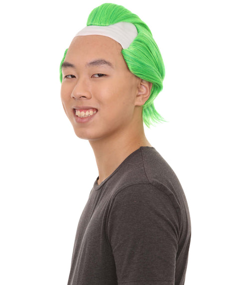 Green Men’s Wig